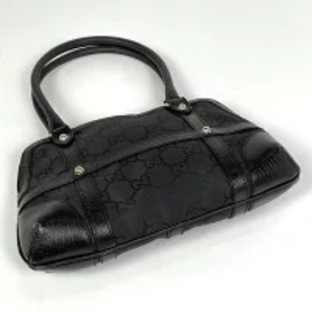 Gucci handbag GG black Interlocking GG Black